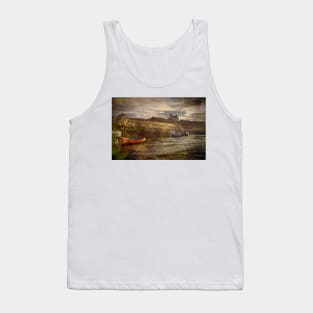 Artistic Seaton Sluice harbour in Northumberland Tank Top